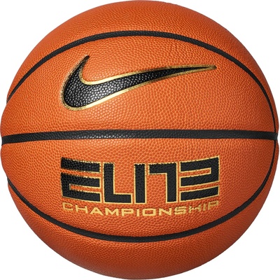 Nike Elite Championship 8 2.0 Basketball - Amb/Blck/Gld