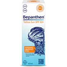 Bepanthen Tattoo Sun Opaľovací krém na tetovanú pokožku SPF50+ 50 ml