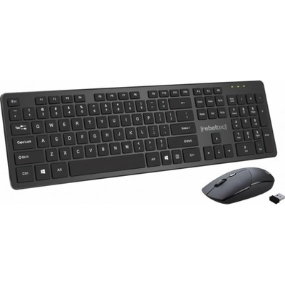 Bezdrátový set klávesnice + myš Rebeltec Combo Maxim – Zboží Živě
