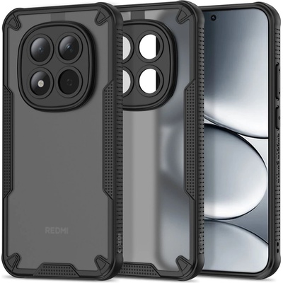 Tech-Protect Удароустойчив кейс за Xiaomi Redmi Note 15 Pro 5G от Tech-Protect Rugged Shield - Matte Black (5906302353033)