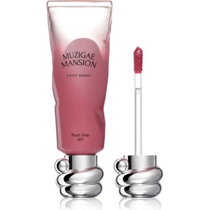 Muzigae mansion Objet Glossy хидратиращ блясък за устни цвят 007 Blush Drop 6 гр