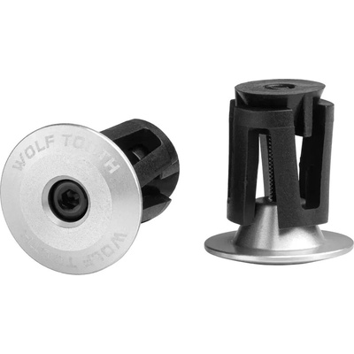 koncovky Wolf Tooth Barplug aluminium / raw