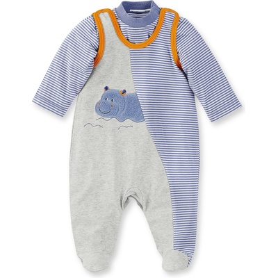 Sterntaler - Памучен бебешки комплект от 2 части - Хипо