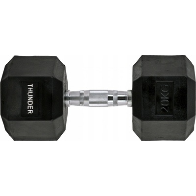 Thunder Činky potažené/pogumované pevné 1 x 20 kg