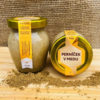 Včelí farma Horký Perníček v medu 180 g