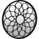 Image 1 of vidaXL Градинско огледало, черно, 40x3 см, желязо, кръгло, за открито (318366)