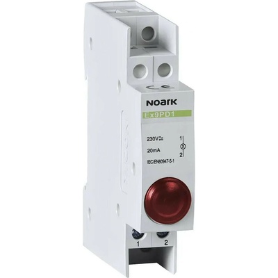 SIGNÁLNA LAMPIČKA, 230V AC/DC, 1 ČERVENÁ LED Ex9PD1r Noark 102433