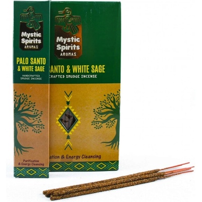 Mystic Spirits vonné tyčinky Palo Santo & Biela Šalvia 15 g
