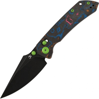 Kansept Fenrir Black Stonewashed CPM S35VN,80S Camo CF K1034V4