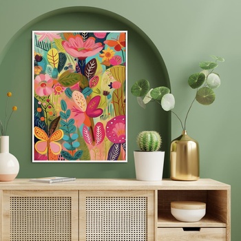 Decono Картина Цветна Градина 2