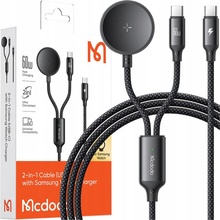 Mcdodo CA-4210 2-in-1 USB-C + Samsung Watch charger, 60W, 1.2m