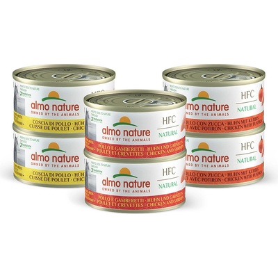 Almo Nature HFC Natural mix kuracie 6 x 70 g