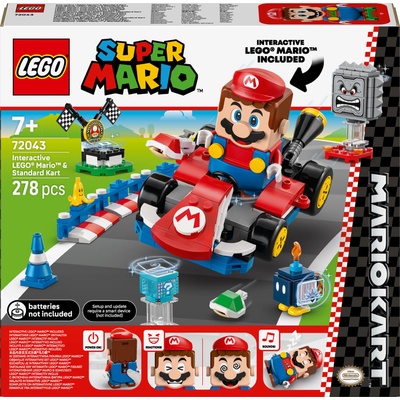 LEGO® Super Mario™ - Mario Kart Interactive Mario & Standard Kart (72043)