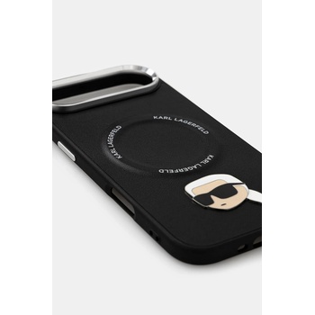 KARL LAGERFELD Кейс за телефон Karl Lagerfeld iPhone 17 Air (KLHMP17MPSMLRKLK)