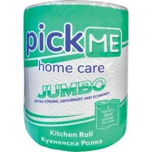 PickME ПикМи кухненска ролка ДЖЪМБО ЗЕЛЕНА (ер-54455)