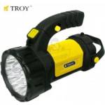 TROY Удароустойчив акумулаторен, ръчен фенер и лампа 2 в 1 (t 28051)