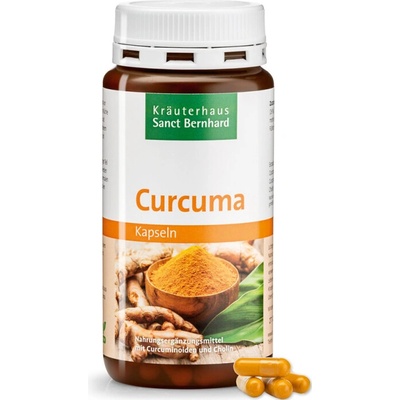 Sanct Bernhard Kurkuma Extrakt 180 mg kurkuminoidů 180 kapslí