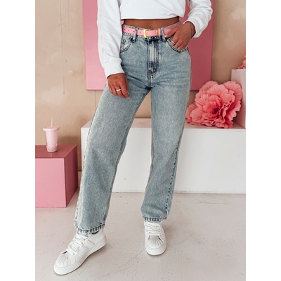 Basic Dámské mom fit džíny mertine uy2503 modré