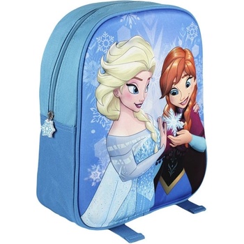 Cerda batoh Frozen Anna a Elsa 3D modrý