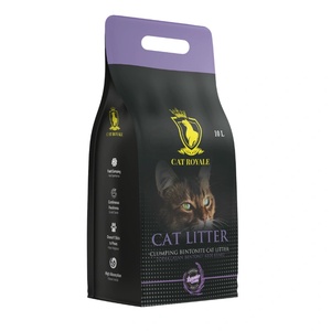 Cat Royale Лавандулова бентонитова постелка 10л