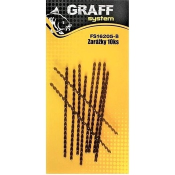 Graff System Zarážky Čierná 10ks