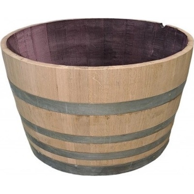 Květináč z dubového sudu přírodní 300L prirodni 300L