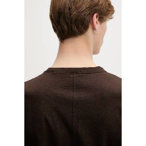 Calvin Klein тениска мъжка с добавен лен (LV04LG206G)
