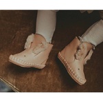 Donsje Бебешки кожени обувки Kapi Exclusive Booties Fluffy Bunny (1028103.)
