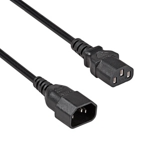 Akyga Удължителен захранващ кабел C13 / C14 3.0m - AK-PC-07C (AK-PC-07C)