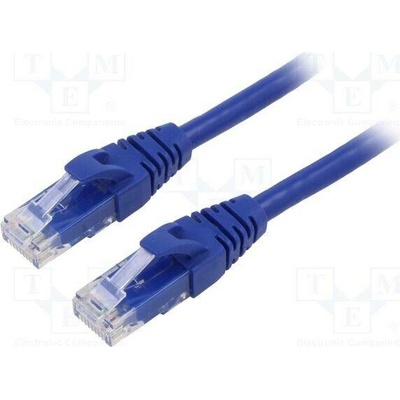 Qoltec 54532 Patch U/UTP Cat 6 RJ45 vidlice z obou stran lanko Cu 2m