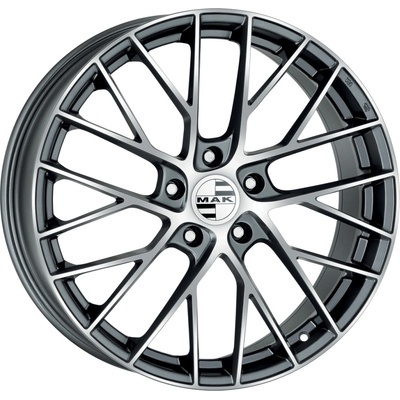 MAK MONACO 10x19 5x130 ET45 gunmetal mirror