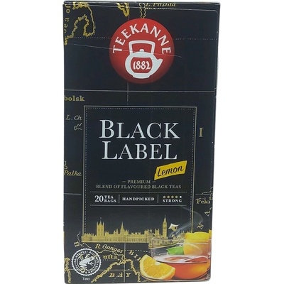 TEEKANNE Black Lemon čierny čaj 20 vrecúšok 1,65 g