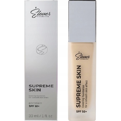 Elever Cosmetics Supreme Skin SPF50+ Porcelain Lehký make-up s SPF 30 ml