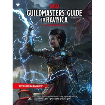 Dungeons & Dragons Guildmasters Guide to Ravnica D&d/Magic: The Gathering Adventure Book and Campaign Setting Wizards RPG TeamPevná vazba