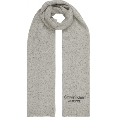 Calvin Klein pánská šedá šála