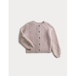 Marks & Spencer Блясък кардиган (2-8 години) Marks & Spencer розов Marks & Spencer | Rozov | Момичешки | 2-3 години