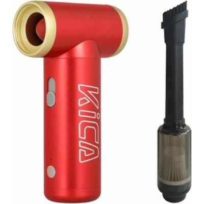 KiCA Jet Fan 2 Red + nástavec na vysávání