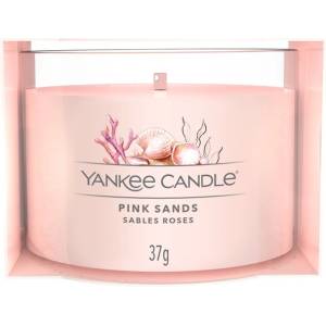 Yankee Candle Оброчна свещ Yankee Candle, пълнена с стъклена чаша Pink Sands