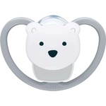 Nuk Силиконова залъгалка NUK Perfect Match Air - 18 м+, Полярна мечка (10177225) - baby