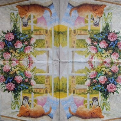 Ambiente obrúsky Relax na sluníčku 33x33cm