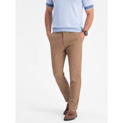 Ombre Clothing Светлокафяв мъжки слим фит панталон Chino Ombre Clothing Ombre Clothing | Kafyav | МЪЖЕ | 34/32