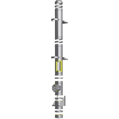 Bokra Nerezový izolovaný komín IZOL EKO 06 150mm 4,88m