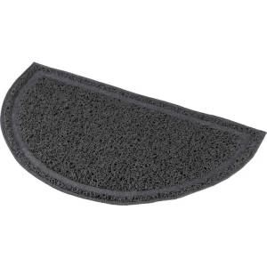 TRIXIE PVC Полукръгла подложка, 41 x 25 см антрацит