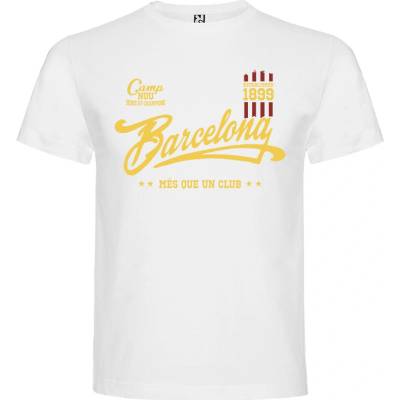 Superfutbal detské tričko Barcelona biela