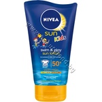 Nivea Лосион Nivea Sun Kids Swim & Play Lotion SPF 50+, p/n NI-85833 - Детски водоустойчив слънцезащитен лосион (NI-85833)