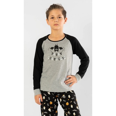 Vienetta Kids dětské pyžamo Netopýr oranžová