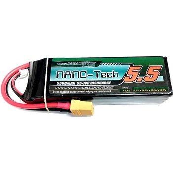 Bighobby-Nano Tech Li-pol baterie 5500mAh 4S 35C 70C NANO Tech