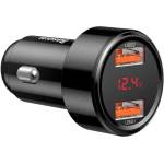 Baseus Зарядно устройство за автомобил Baseus Magic BS-C20A 45W 12-24V (6953156293212)