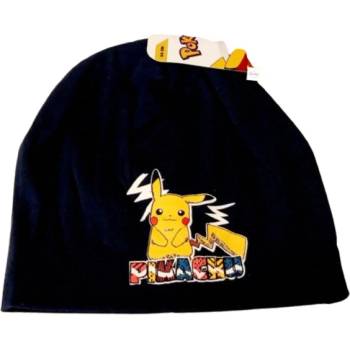 dětská čepice jaro/podzim Pokémon tm.modrá