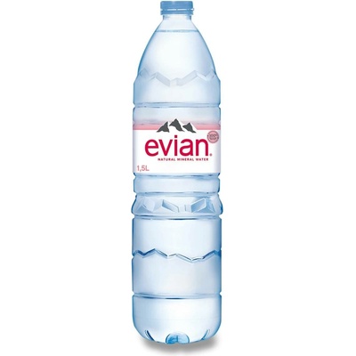 Evian Přírodní minerální voda nesycená 1,5 l